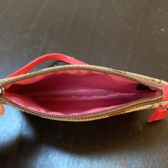Pink Coach Wristlet Wallet - Picture 5 of 7